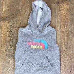 North Face Kids Grey Pullover Hoodie